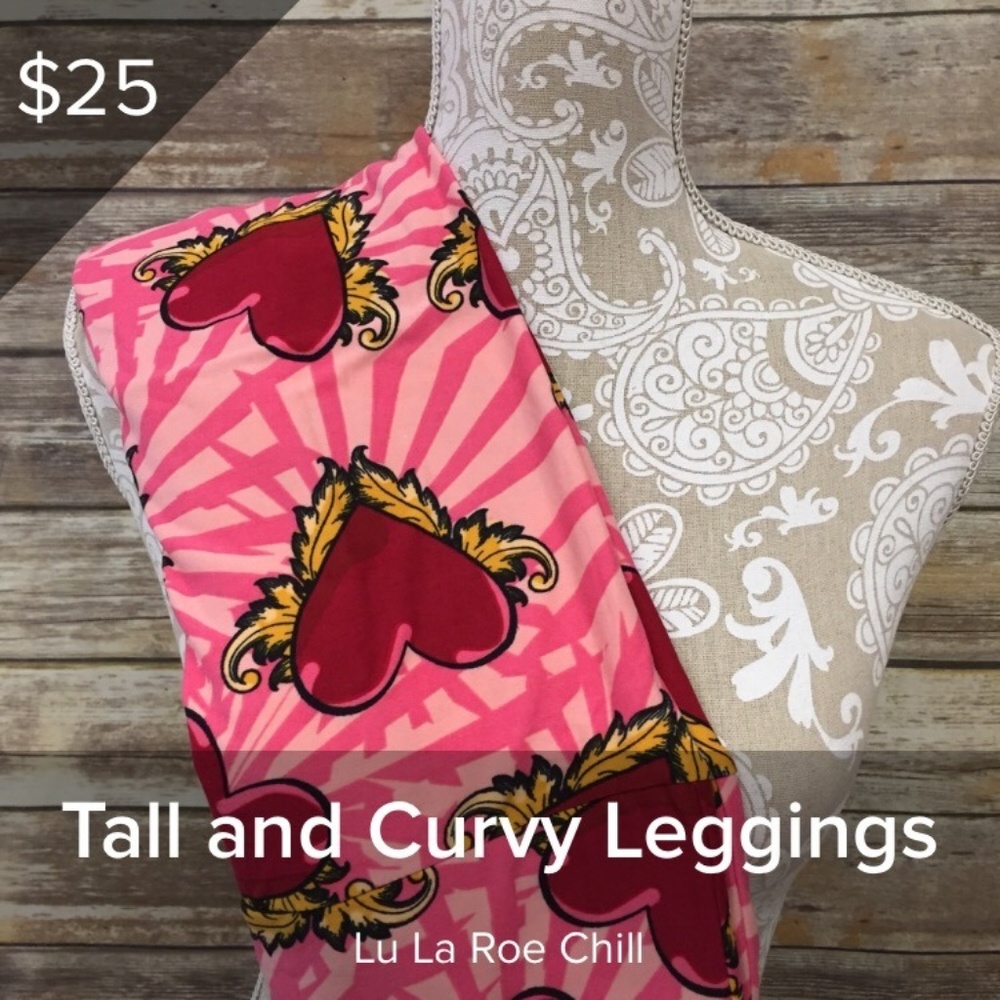 LuLaRoe Valentine's T/C Brand New